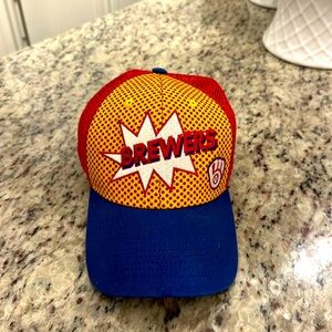 Youth Milwaukee brewers hat